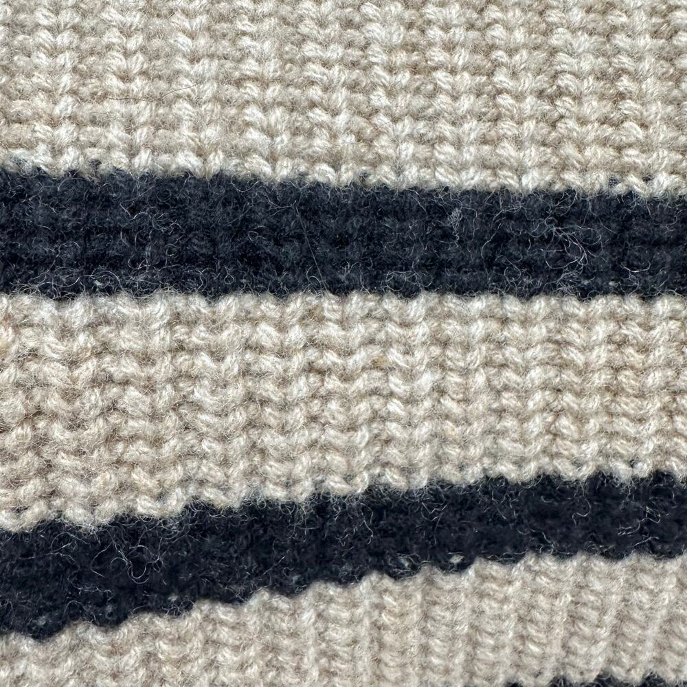 Rails Claudia Striped Sweater Mock Funnel Neck Camel/Black  Size Medium‎ - Picture 14 of 16